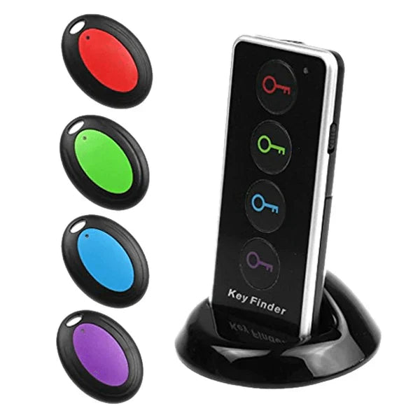 4-in-1 LED Wireless Key Wallet Tracker Anti-Lost