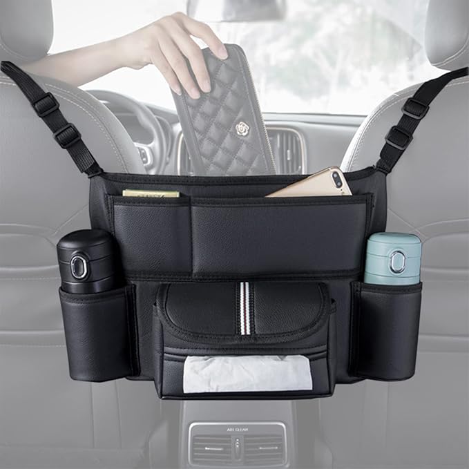 Organisateur auto compact pour voiture - Pochette de rangement