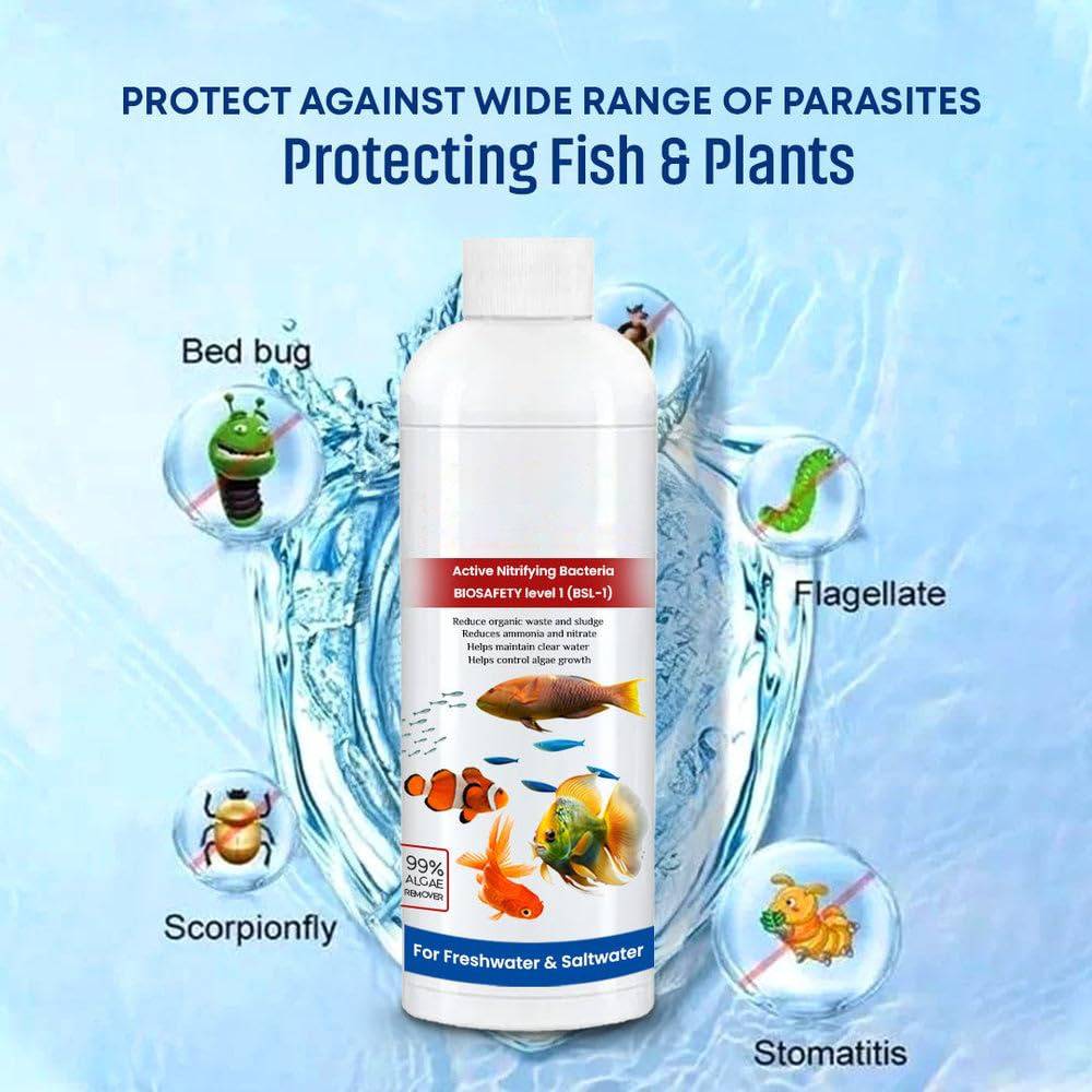 3-Pack Fish Tank Cleaning Solution