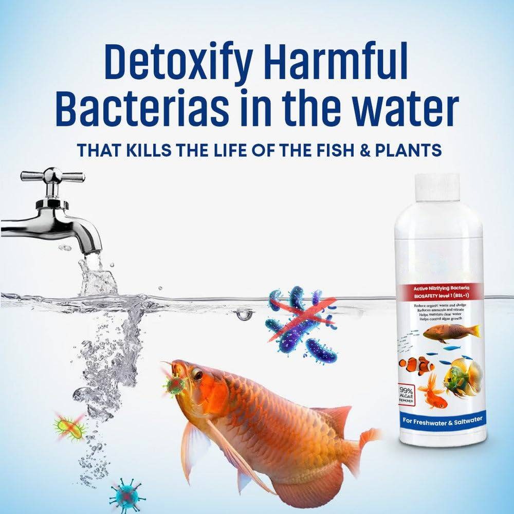 3-Pack Fish Tank Cleaning Solution