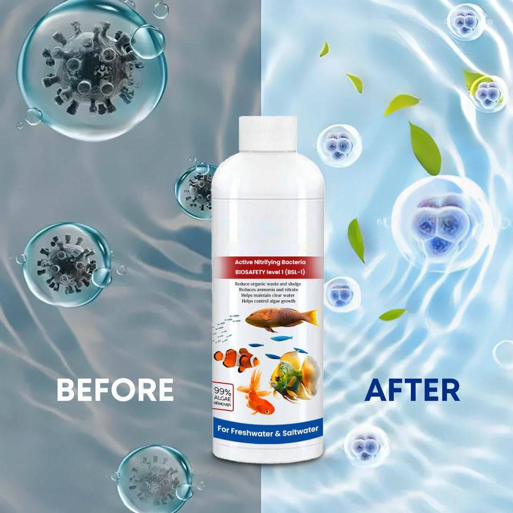 3-Pack Fish Tank Cleaning Solution