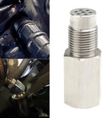 O2 Sensor Adapter with Mini CAT for Car CEL Fix