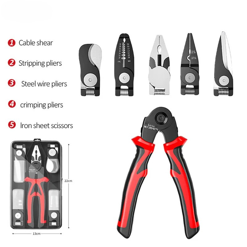 5-in-1 Electric Multi-Plier Tool Set