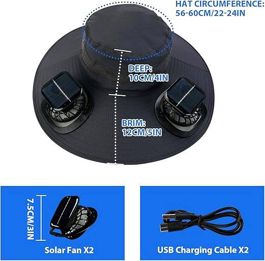 Chapeau de soleil pour hommes