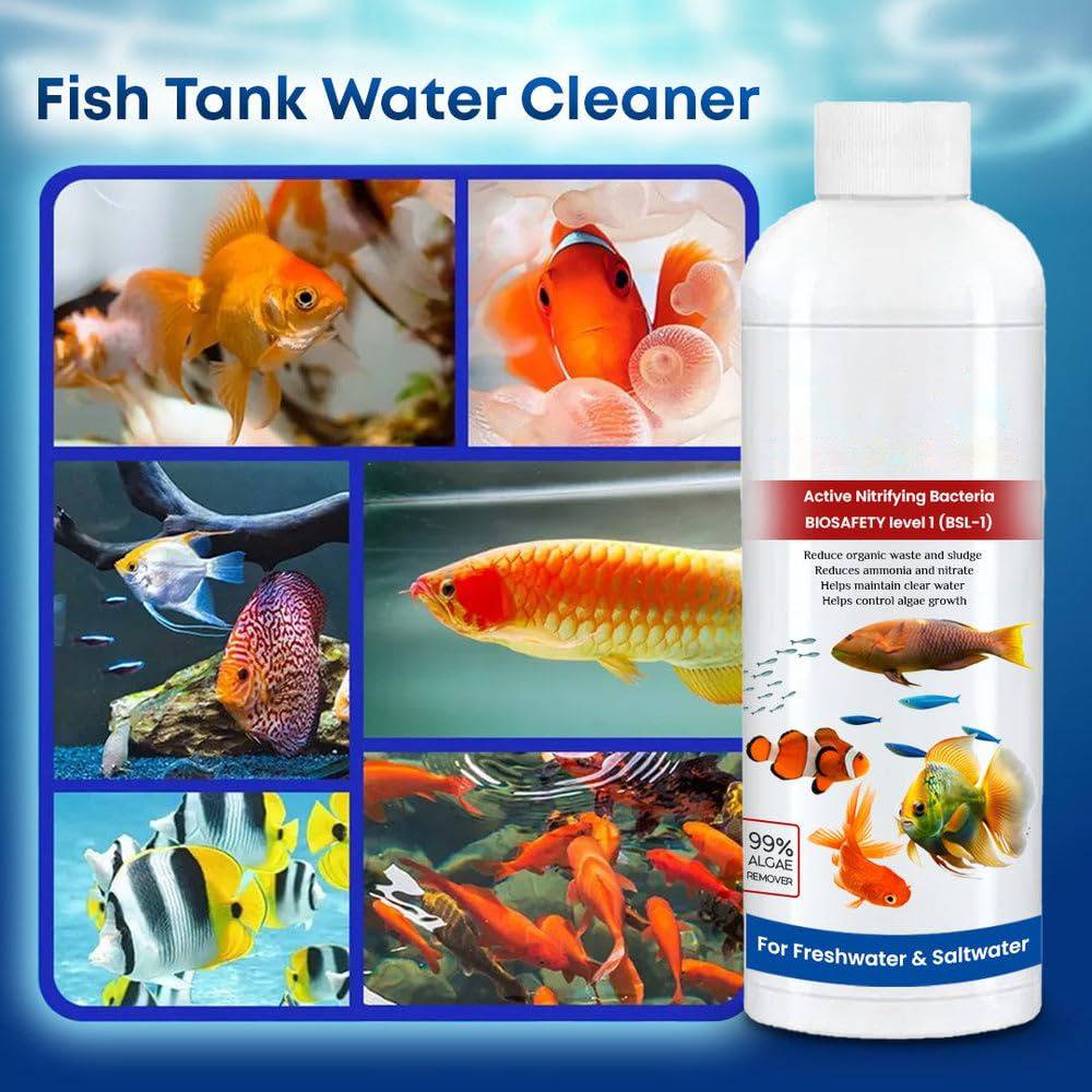 3-Pack Fish Tank Cleaning Solution