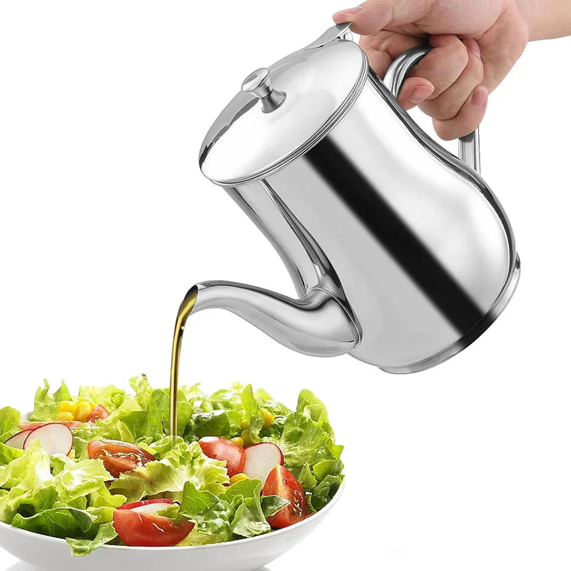 Filtered Oil Storage Jar for Optimal Preservation