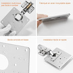 Kit Réparation Charnières Acier Inox Fix'Armoire 4 pcs