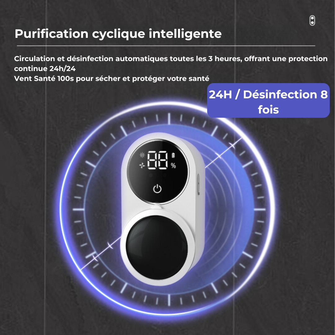 Stérilisateur UV Brosse à Dents - Stérilisation Sans Contact Efficace