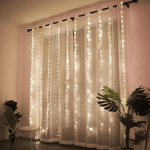 Festive Light Garlands Starry Curtain
