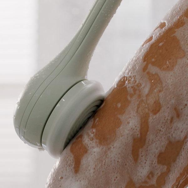 Brosse de Bain Électronique Double Poignée pour Nettoyage Facile