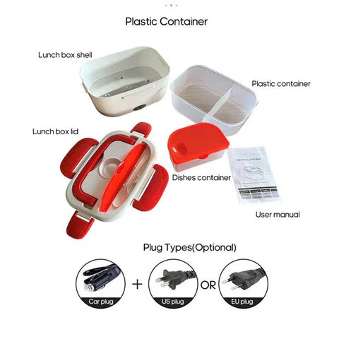 Chauffe-repas portable 50w pour déjeuner