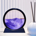 3D Hourglass Temporal Mirage Moving Landscape