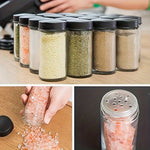 360° rotating spice rack with 18 storage jars