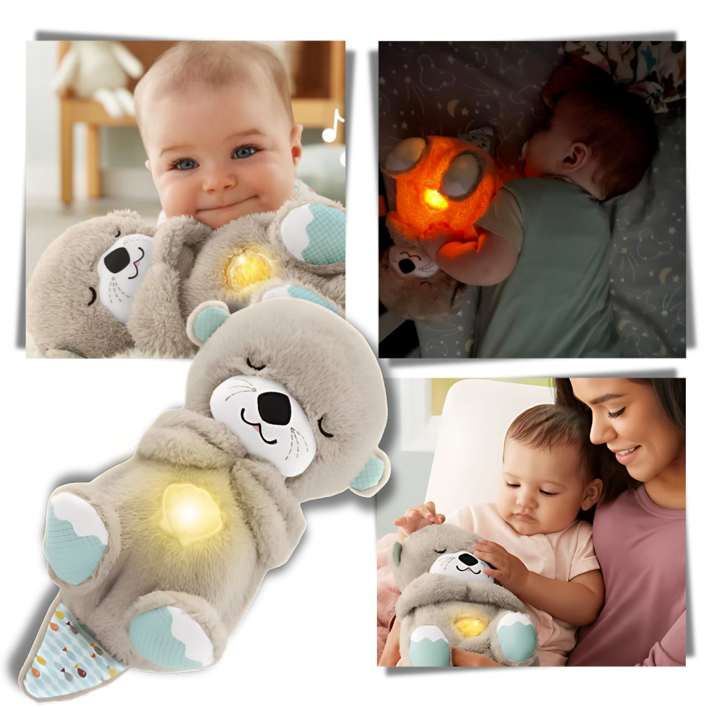 Otter Plush Toy with Uterus Comfort Feature