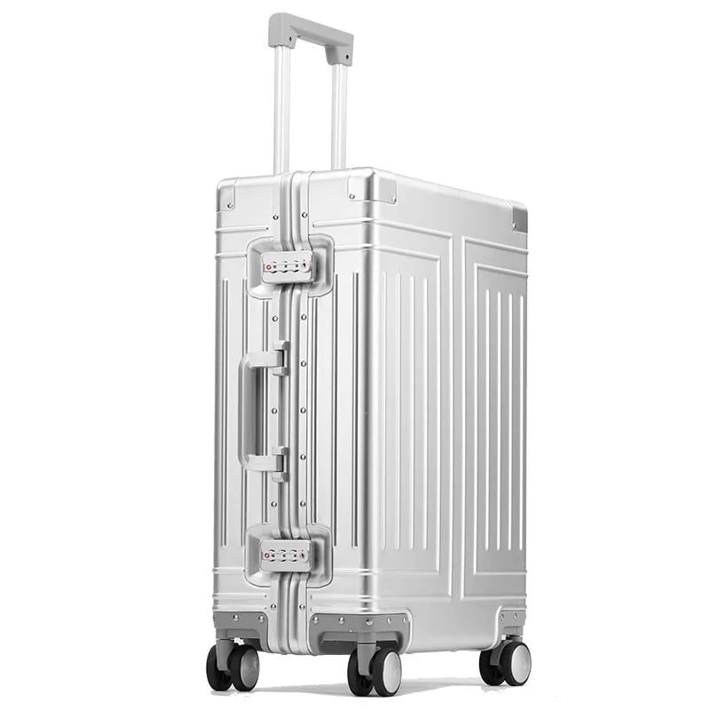24-Inch Magnesium Alloy Wheeled Travel Case - Durable