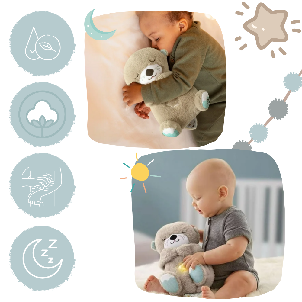 Otter Plush Toy with Uterus Comfort Feature