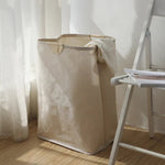 Cotton-linen laundry basket in Japanese style