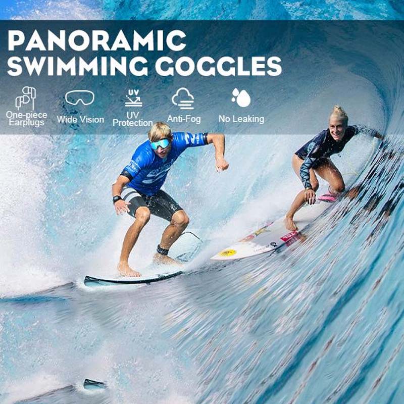 Lunettes de natation grand angle anti-buée