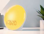 Light Alarm Clock with Sunrise and Sunset Simulation