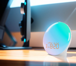 Light Alarm Clock with Sunrise and Sunset Simulation