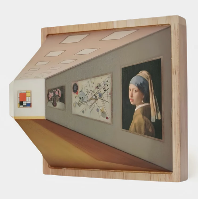 Lampe Murale 3D ArtLumière Rechargeable Artistique