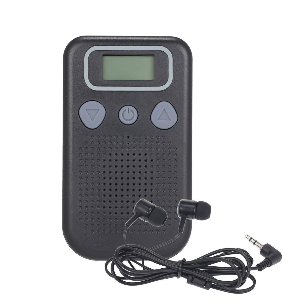 Battery-Operated In-Ear Hearing Aid with Sound Amplifier