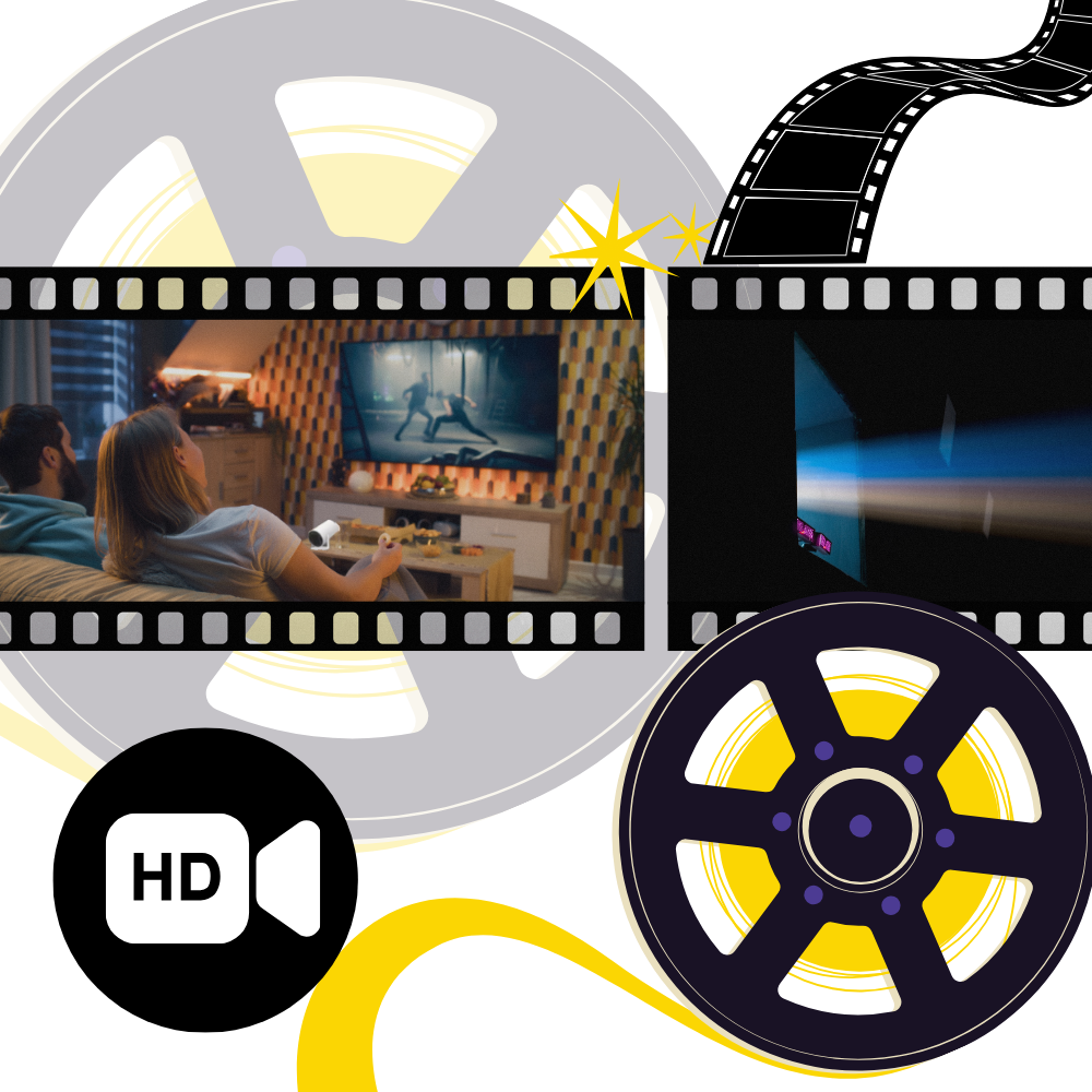 4K Portable Ultra HD Projector