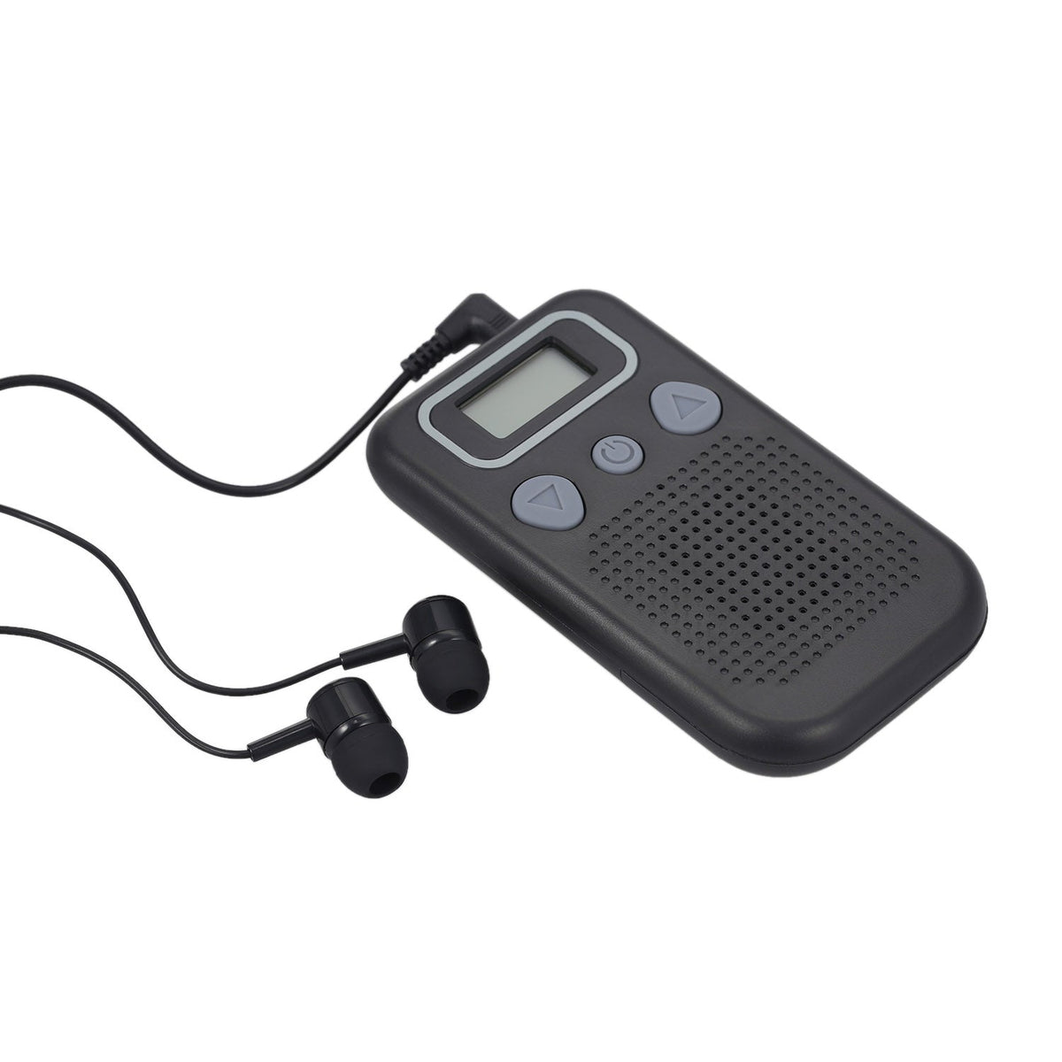 Battery-Operated In-Ear Hearing Aid with Sound Amplifier