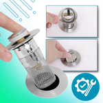 Retractable Sink Stopper with Odor Prevention