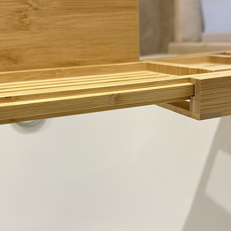 Bamboo Bath Caddy - Relaxation Essential