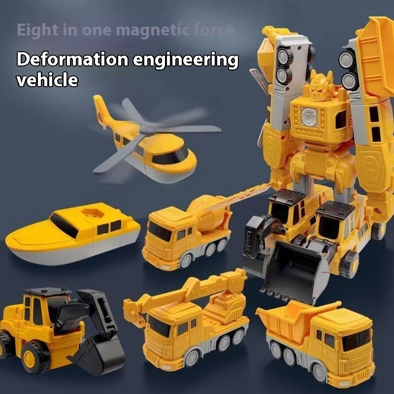 Magnetic Transforming Car