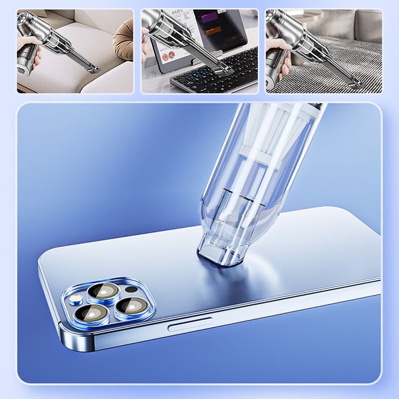 Ultra-Powerful Cordless Car Vacuum Cleaner