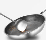 Non-stick stainless steel pan