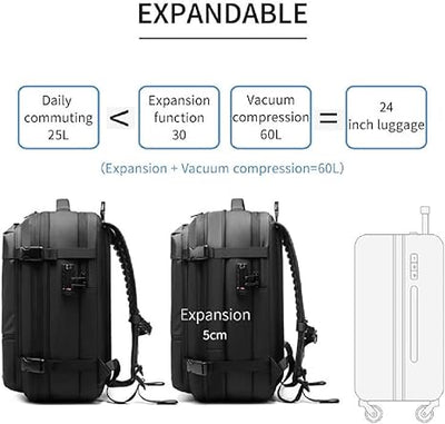 Compressible Vacuum Backpack