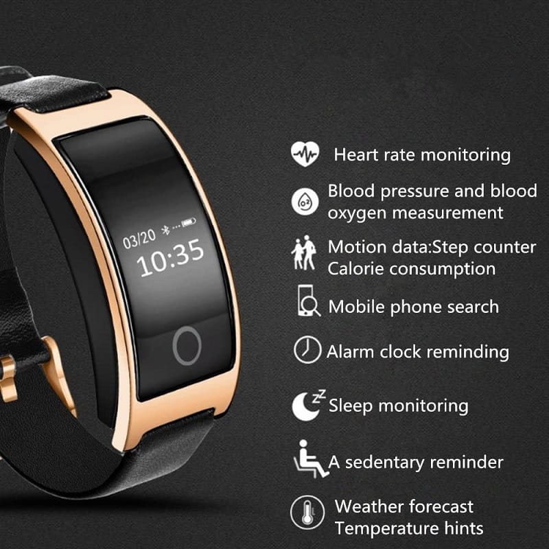 Blood Pressure Wristwatch Monitor