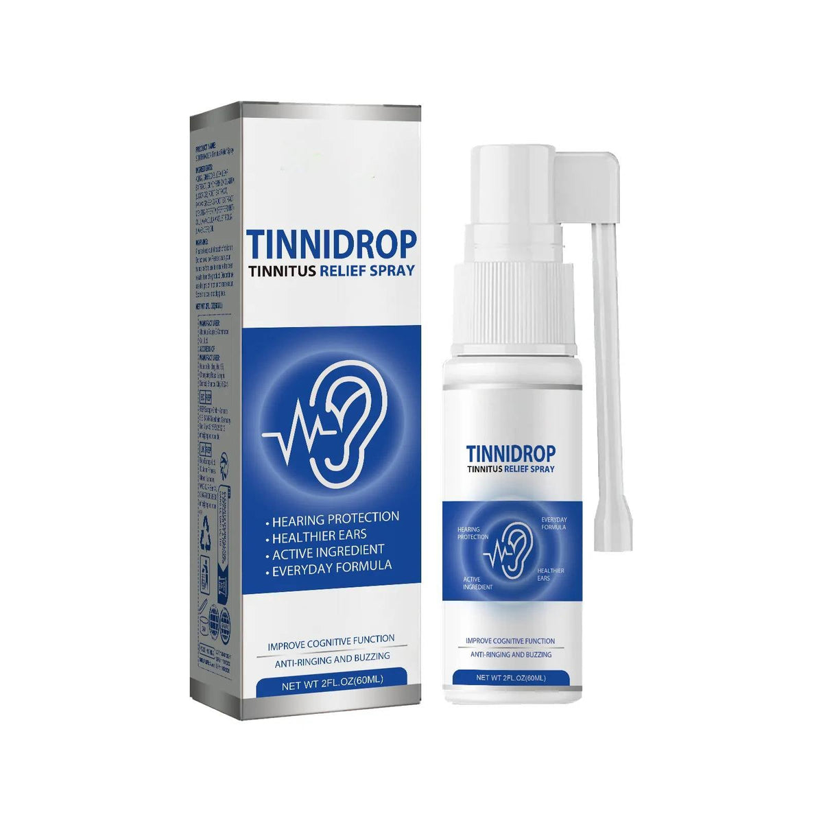 2-Pack Tinnitus Relief Ear Drops
