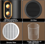 Portable Extractor Hood - Powerful, Rechargeable