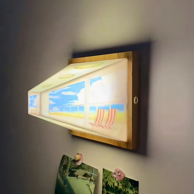 Lampe Murale 3D ArtLumière Rechargeable Artistique