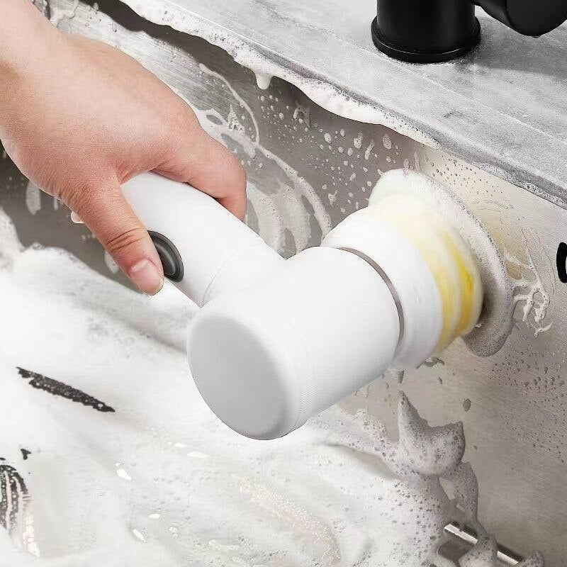Cordless Electric Cleaning Brush for Kitchen, Bathroom