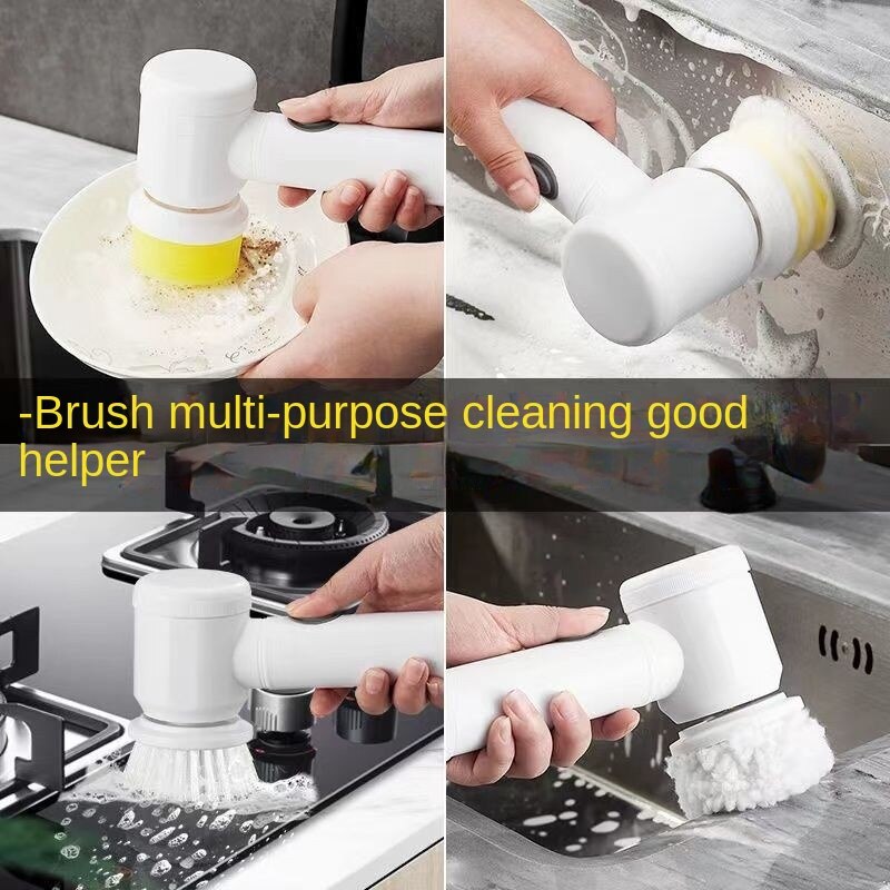 Cordless Electric Cleaning Brush for Kitchen, Bathroom
