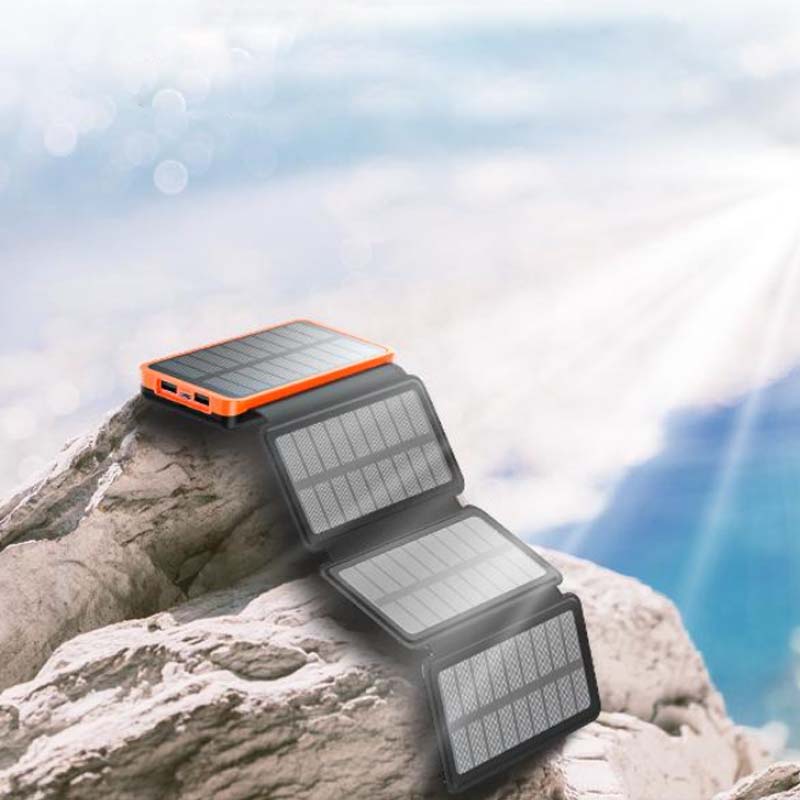 25000mAh Solar Charger - Fast Charge