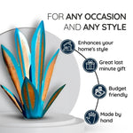Metal Agave Americana Decor Plant