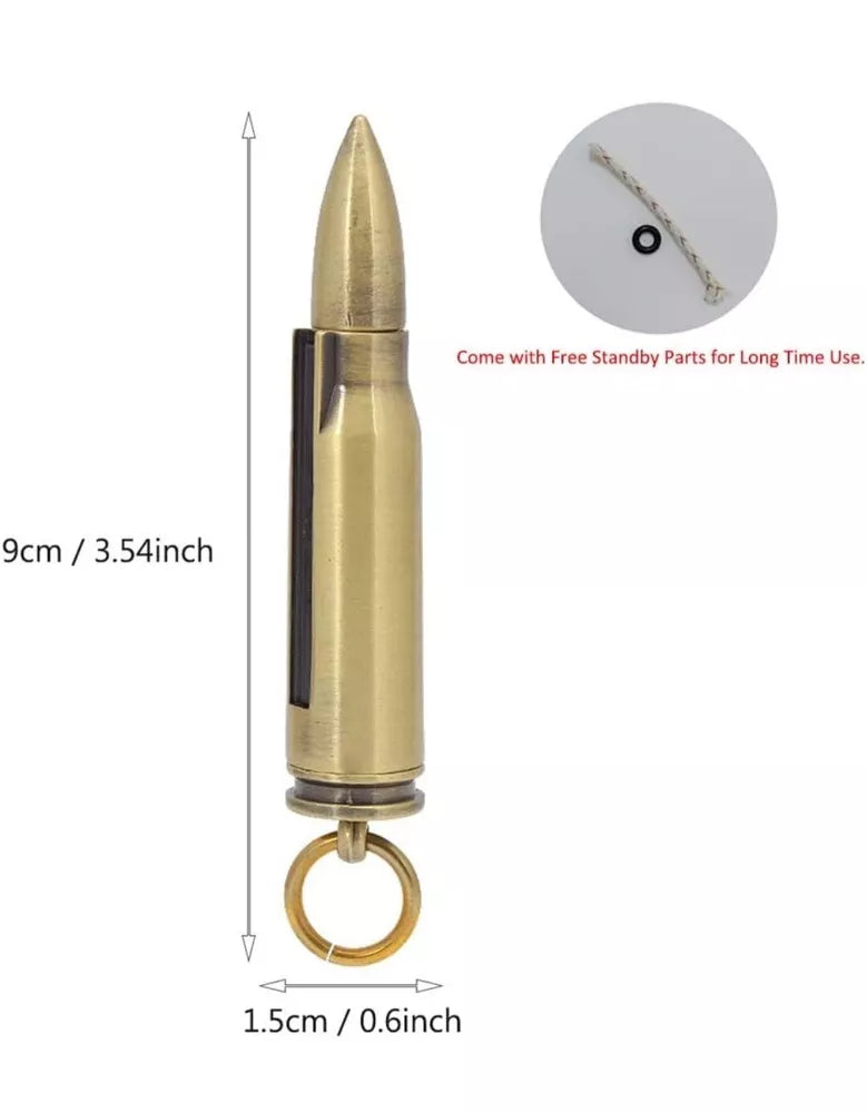 Weatherproof Metal Match - Reusable Camping & Survival Fire Starter