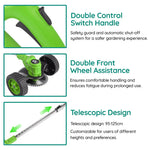 Cordless Electric Grass Trimmer with Battery