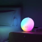 Light Alarm Clock with Sunrise and Sunset Simulation