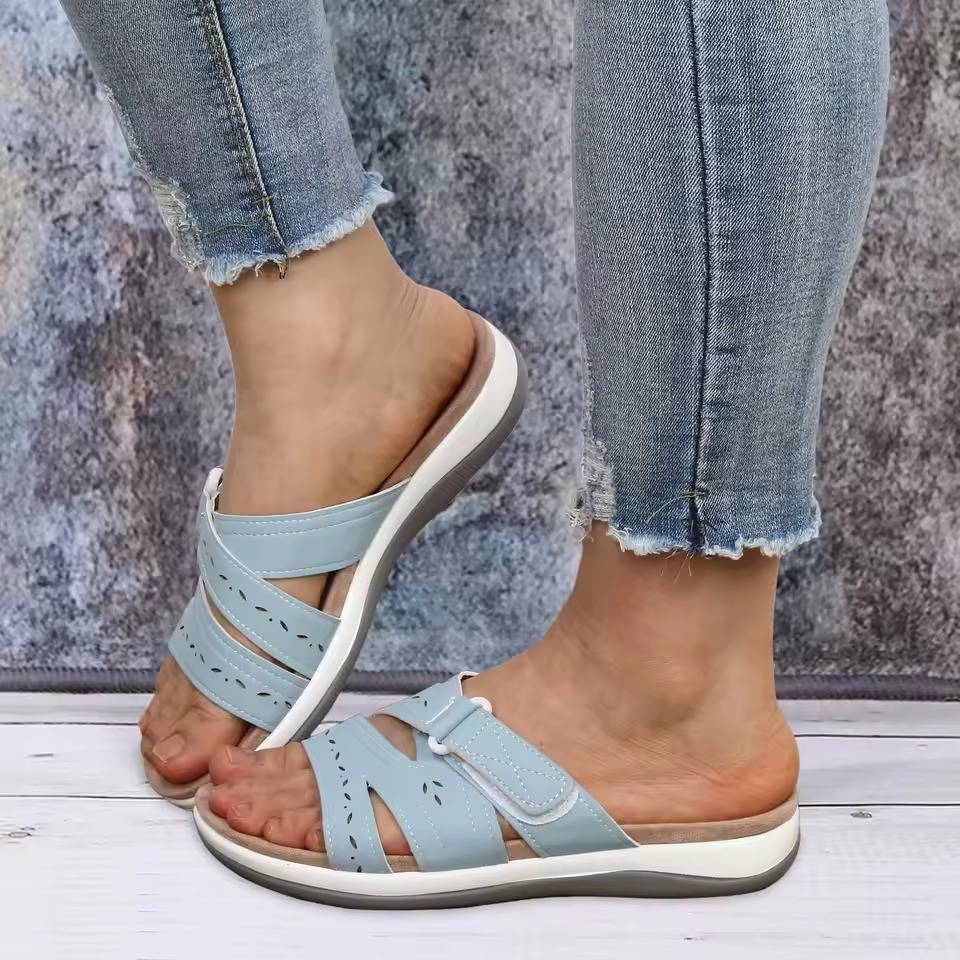 Orthopedic sandals for toes, women