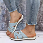 Orthopedic sandals for toes, women