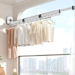 Expandable and Sturdy Fabric Clothes Drying Rack