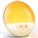 Light Alarm Clock with Sunrise and Sunset Simulation