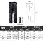 Goose Down Thermal Pants for Camping, Hiking, Skiing